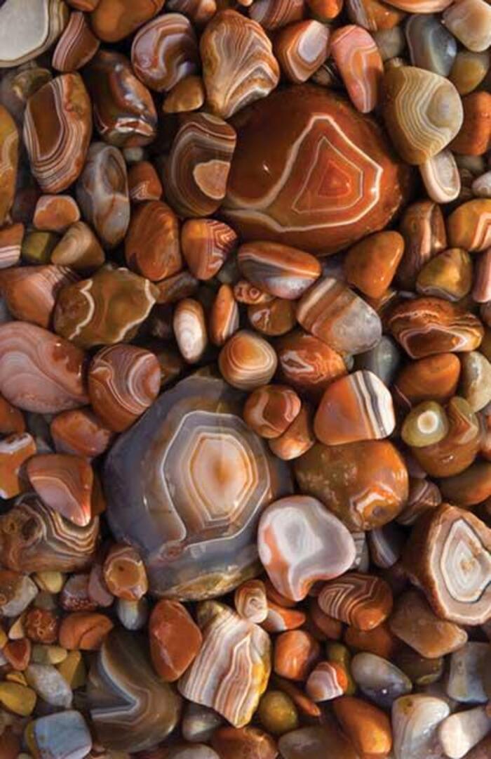Cover image for Agates Blank Journal ISBN 9781935666141